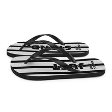 Load image into Gallery viewer, Flip-Flops | Grey-Black | Just Stand | Sizes: Men&#39;s 6-11 and Women&#39;s 7-12