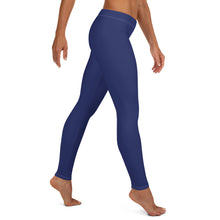 Load image into Gallery viewer, Women&#39;s Performance Leggings | Navy | Regular Waist | Just Stand Flag | Sizes: XS - XL