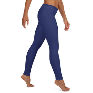 Women's Performance Leggings | Navy | Regular Waist | Just Stand Flag | Sizes: XS - XL