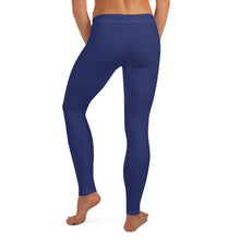 Load image into Gallery viewer, Women&#39;s Performance Leggings | Navy | Regular Waist | Just Stand Flag | Sizes: XS - XL