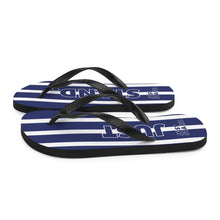 Load image into Gallery viewer, Flip-Flops | Navy-White | Just Stand | Sizes: Men&#39;s 6-11 and Women&#39;s 7-12