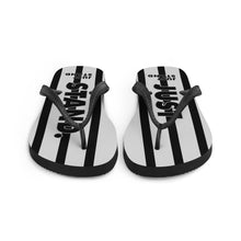 Load image into Gallery viewer, Flip-Flops | Grey-Black | Just Stand | Sizes: Men&#39;s 6-11 and Women&#39;s 7-12