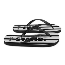 Load image into Gallery viewer, Flip-Flops | Grey-Black | Just Stand | Sizes: Men&#39;s 6-11 and Women&#39;s 7-12