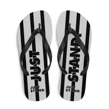 Load image into Gallery viewer, Flip-Flops | Grey-Black | Just Stand | Sizes: Men&#39;s 6-11 and Women&#39;s 7-12